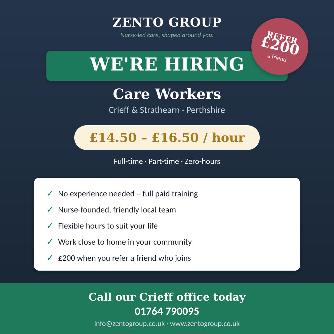 Care Workers official flyer